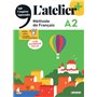 L'atelier + niv .A2 (édition 2022) - Livre + livre numérique +didierfle.app
