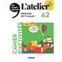 L'atelier + niv .A2  (édition 2022) - Cahier + cahier numérique + didierfle.app