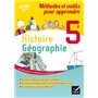 Méthodes et outils pour apprendre - Histoire-Géographie 5e Éd. 2017 - Cahier élève