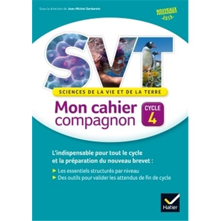 SVT cycle 4 éd. 2016 Mon cahier compagnon - Cahier de l'élève