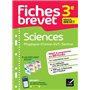 Fiches brevet Sciences 3e - Physique-Chimie, SVT, Technologie Brevet 2024