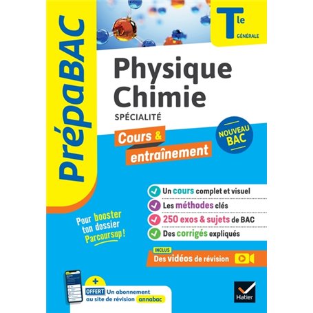 Prépabac Physique-Chimie Tle générale (spécialité) - Bac 2024