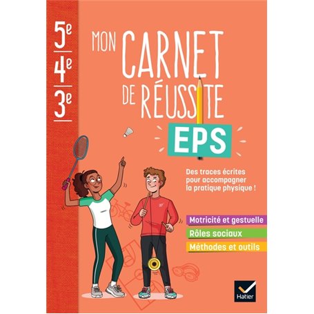 Mon carnet de réussite EPS 5e 4e 3e - Ed. 2023 - Cahier élève