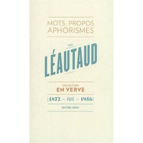 Paul Léautaud En Verve