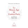 Le Moyen Âge de Gaston Paris