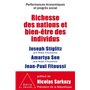Richesse des nations et bien-être des individus