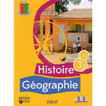 Histoire et géographie CE1 Guinée  livre élève