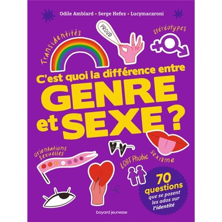 C'est quoi la différence entre genre et sexe?