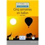 Cinq semaines en ballon Lecture FLE + Cd audio 2è édition