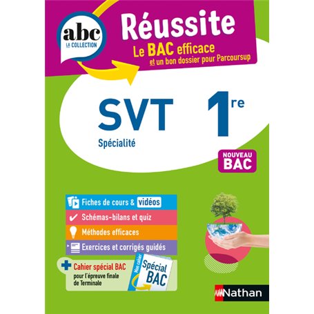 ABC Réussite Sciences et Vie de la Terre 1re