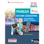 Français Histoire Géographie Enseignement moral et civique 2ème année BAC PRO Regards Croisés - Livr