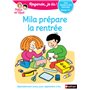 Regarde je lis ! Une histoire à lire tout seul - Mila prépare la rentrée Niv1+