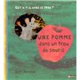 Une pomme dans un trou de souris
