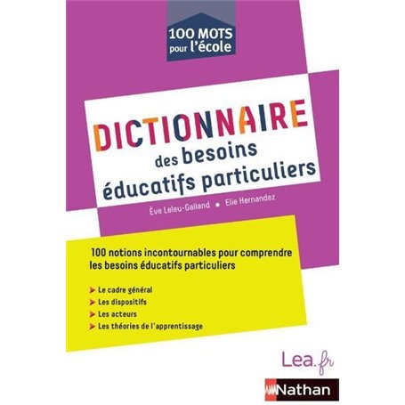 Dictionnaire des besoins éducatifs particuliers