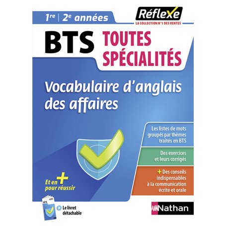 Vocabulaire d'anglais des affaires - BTS toutes spécialités 2023 - Tome 44