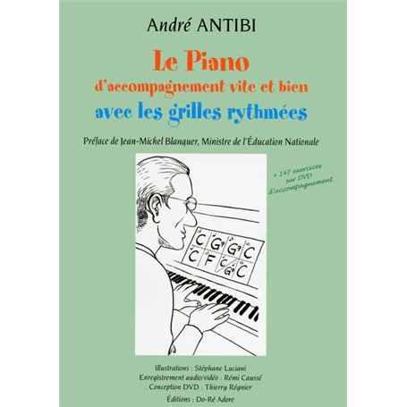 Le Piano d'accompagnement vite et bien avec les grilles rythmées