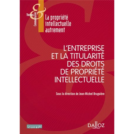 L'entreprise et la titularité des droits de propriété intellectuelle