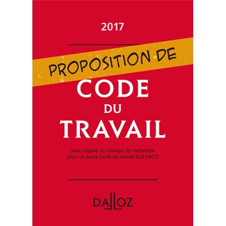 Proposition de code du travail