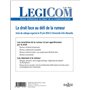 Legicom - N° 60 2018/1 - Le droit face au défi de la rumeur