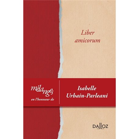 Mélanges en l'honneur d'Isabelle Urbain-Parleani