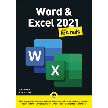 Word et Excel 2021 Mégapoche Pour les Nuls