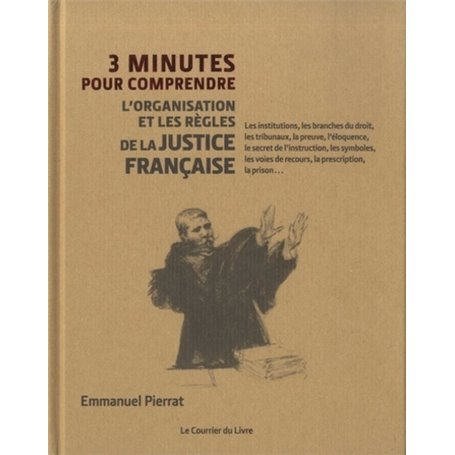 3 minutes pour comprendre l'organisation et les règles de la justice française