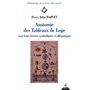 Anatomie des Tableaux de Loge
