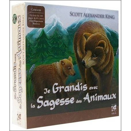 Coffret Je grandis avec la sagesse des animaux