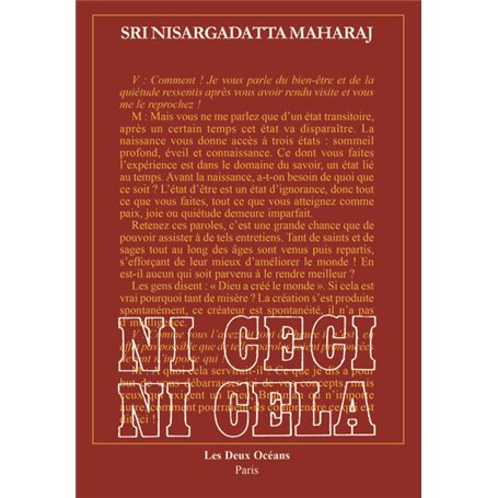 Ni ceci ni cela