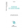 Élégie et souvenir