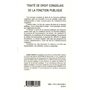 Traité de droit congolais de la fonction publique
