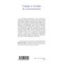 Langage et stratégie de communication