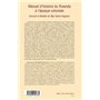 Manuel d'histoire du Rwanda à l'époque coloniale
