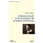 Johannes Aavik et la rénovation de la langue estonienne