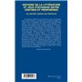 Histoire de la littérature et jeux d'échange entre centres et périphéries