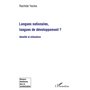 Langues nationales, langues de développement ?