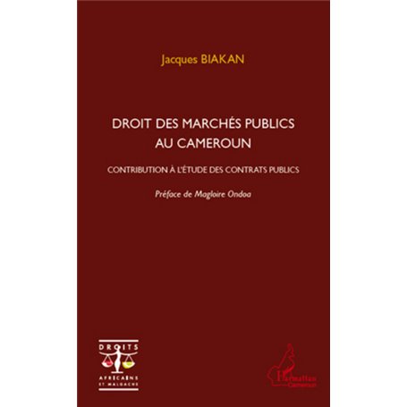 Droit des marchés publics au Cameroun