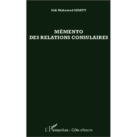 Mémento des relations consulaires