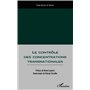 Le contrôle des concentrations transnationales