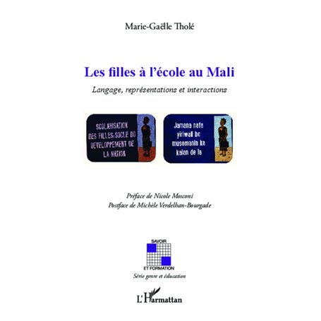 Les filles à l'école au Mali
