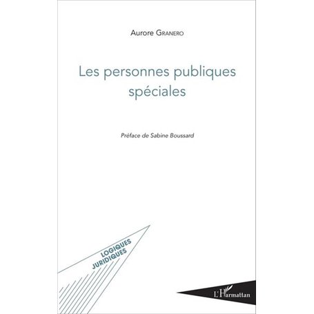 Les personnes publiques spéciales