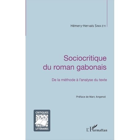 Sociocritique du roman gabonais