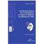 Les principes généraux dans la jurisprudence de l'organe de règlement des différends de l'OMC