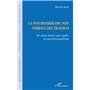 La psychothérapie non verbale des traumas