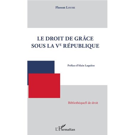 Droit de grâce sous la Ve République