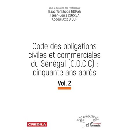 Code des obligations civiles et commerciales du Sénégal (C.O.C.C): cinquante ans après