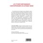 Les études britanniques contemporaines en Afrique noire