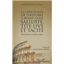 La conception de l'histoire à Rome chez Salluste, Tite-Live et Tacite