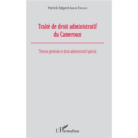 Traité de droit administratif du Cameroun