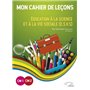 Mon cahier de leçons